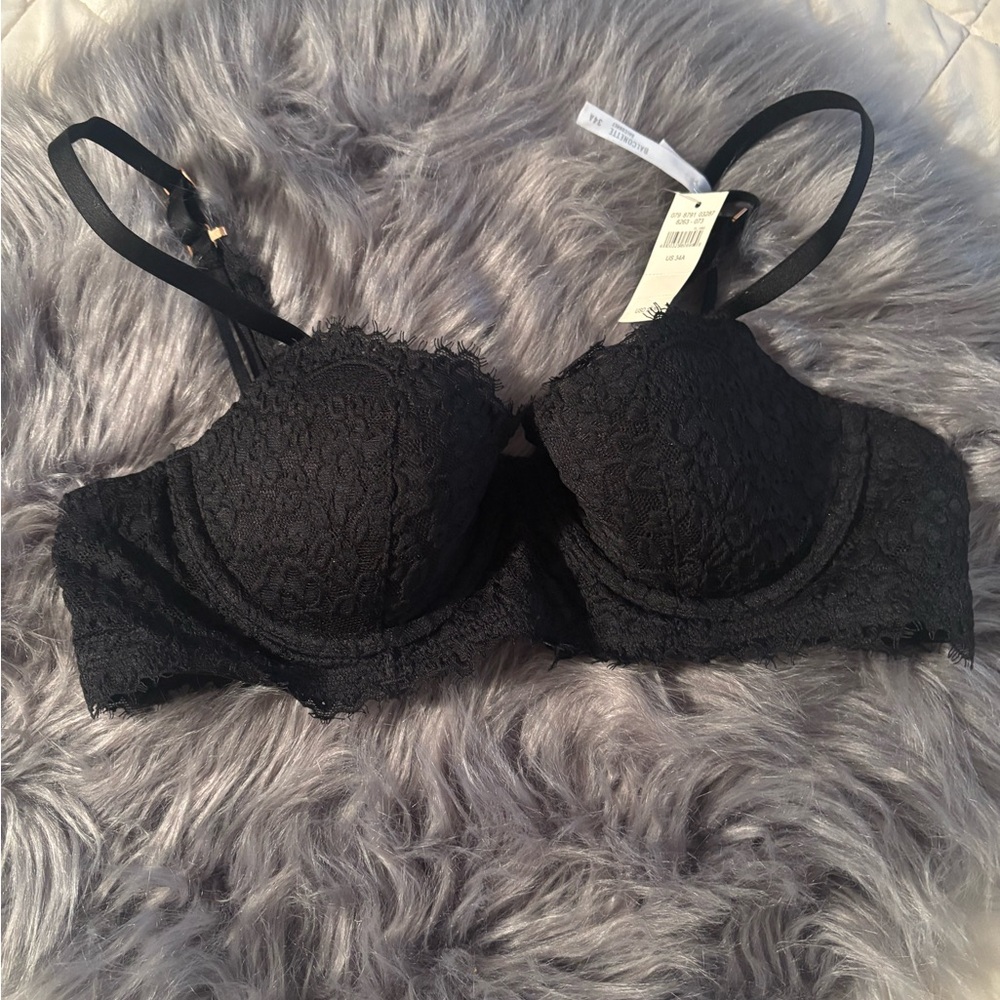 Aerie Black Lace Bra